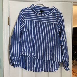 Asymmetric tunic top